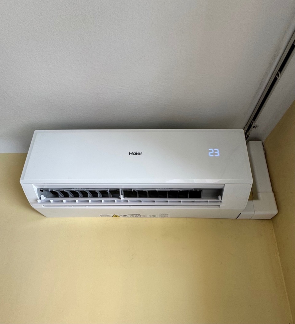 Haier indoor unit with condensate pump