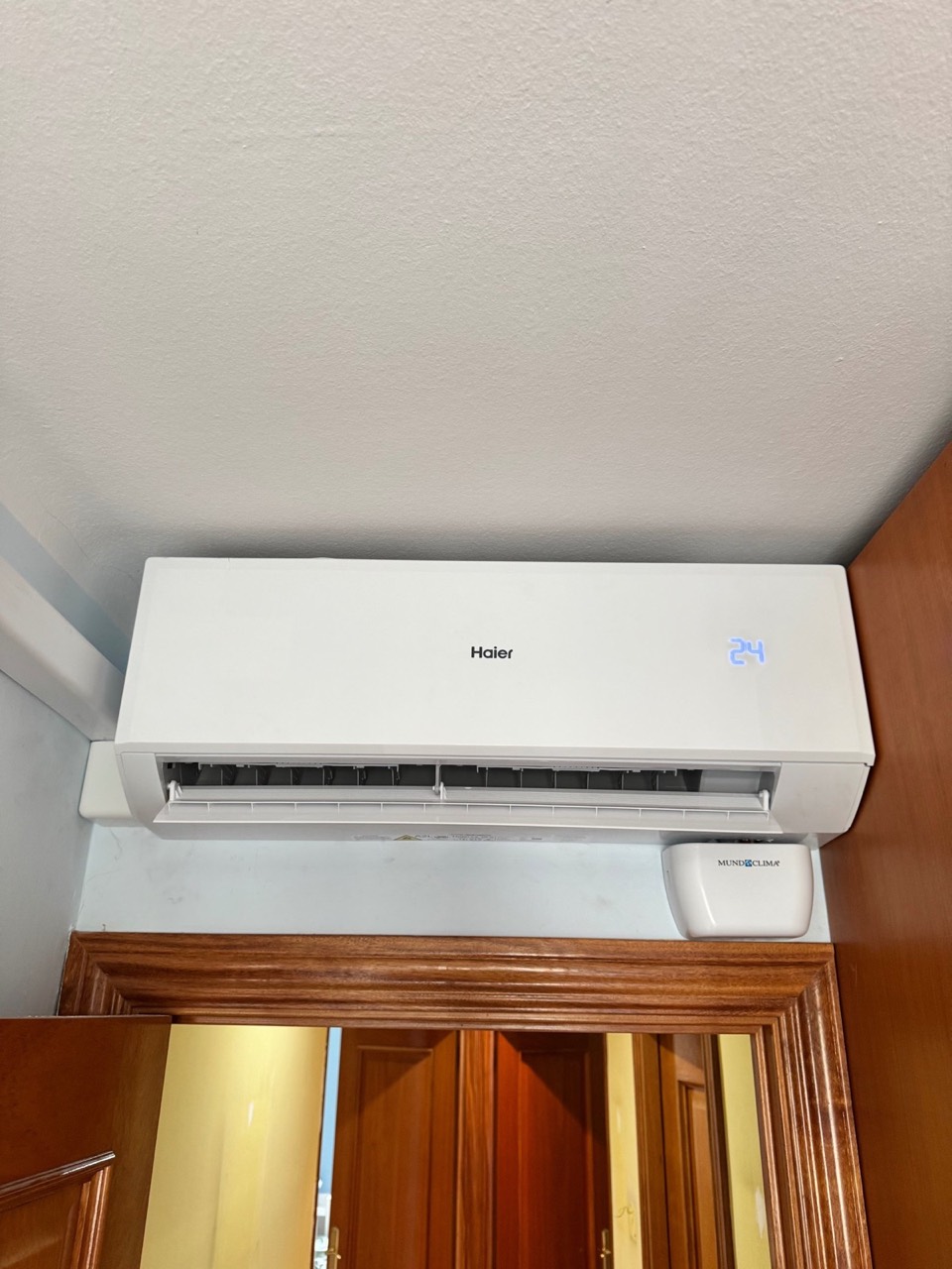 Haier indoor unit with condensate pump
